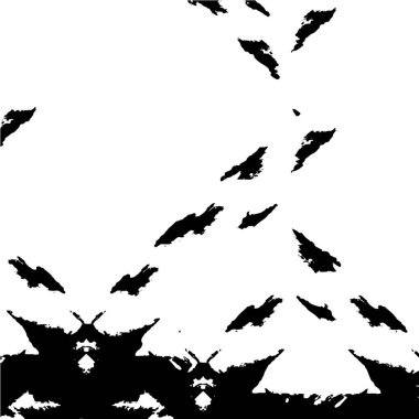 Siyah ve beyaz desenli grunge arkaplanı