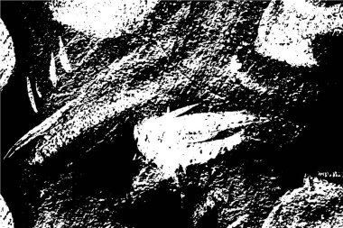 Siyah ve beyaz dokusunda sıkıntılı arkaplan 