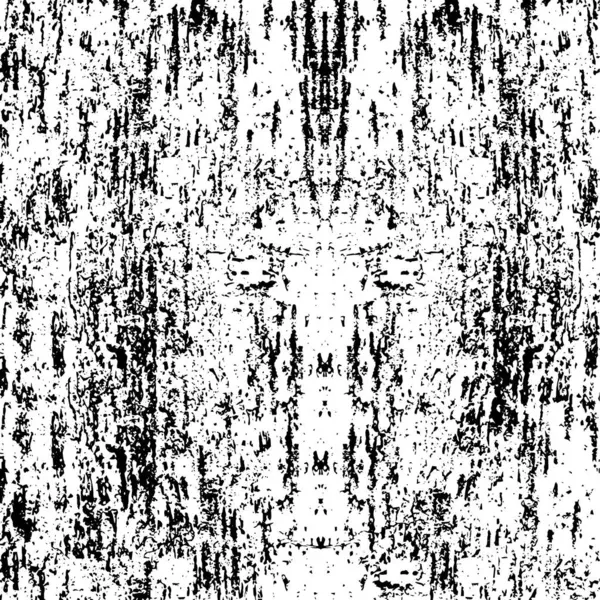 Grunge dokusu siyah beyaz. Çatlakların, çiplerin, noktaların, çizgilerin soyut monokrom deseni. Baskı ve tasarım için karanlık bir zemin. Kaliteli eski yüzey kirli