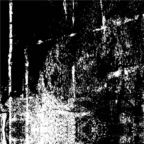 Черный Белый Монохромный Выветриваемый Фон — стоковый вектор