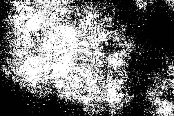Abstraktní Černobílé Texturované Pozadí Černobílá Textura — Stockový vektor