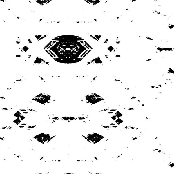 要旨黒と白のテクスチャの背景 モノクロームの質感 — ストックベクタ