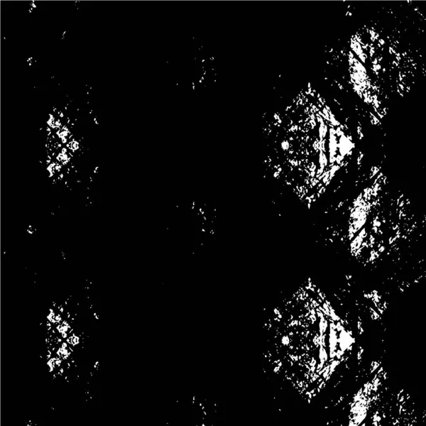 Abstracte Zwart Wit Textuur Achtergrond Monochrome Textuur — Stockvector