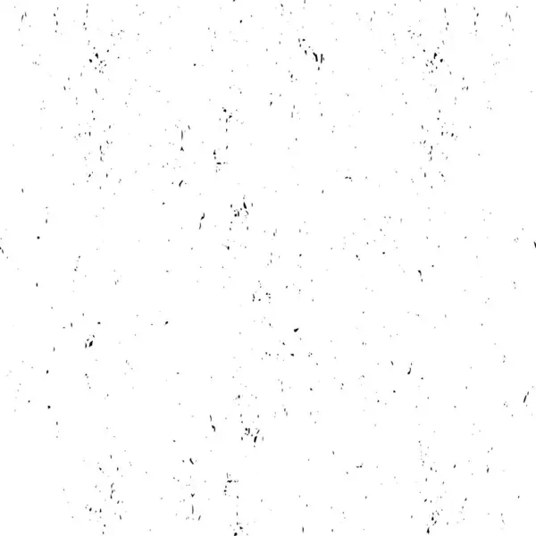 Тривожна Текстура Чорно Білий Текстура Абстрактний Фон Пошкоджений Накладний Фон — стоковий вектор