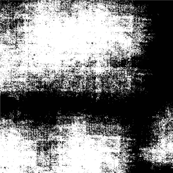 Schwarz Weiß Monochromer Alter Grunge Hintergrund — Stockvektor
