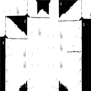  Soyut siyah-beyaz grunge arka planı. Vektör illüstrasyonu.