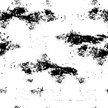 Çizik ve çiziklerle dolu siyah beyaz bir arka plan. Soyut vektör illüstrasyonu.