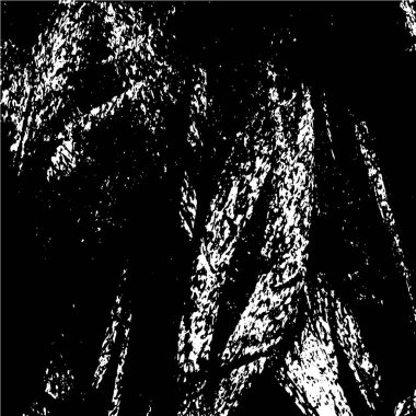 Çizik ve çiziklerle dolu siyah beyaz bir arka plan. Soyut vektör illüstrasyonu.