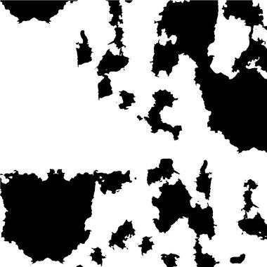 Çizik ve çiziklerle dolu siyah beyaz bir arka plan. Soyut vektör illüstrasyonu.