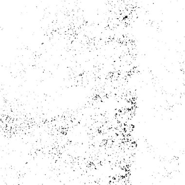 Çizik ve çiziklerle dolu siyah beyaz bir arka plan. Soyut vektör illüstrasyonu.