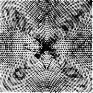 Siyah ve beyaz dokusunda sıkıntılı desen.