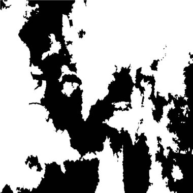 Siyah ve beyaz dokusunda sıkıntılı desen.