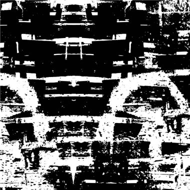 Soyut arkaplan. Monokrom dokusu. Siyah ve beyaz desenli arkaplan.