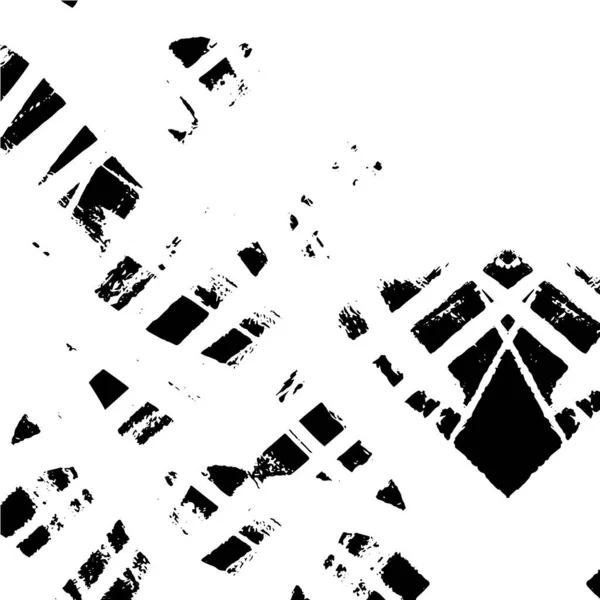 Noir Blanc Monochrome Vieux Fond Grunge — Image vectorielle