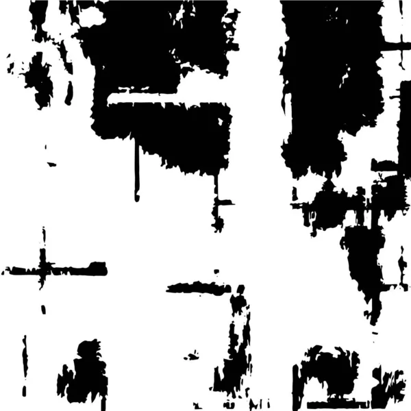 Černá Bílá Monochromatický Starý Grunge Pozadí — Stockový vektor