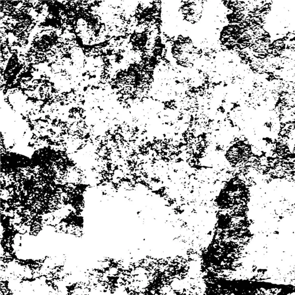 Noir Blanc Monochrome Vieux Fond Grunge — Image vectorielle