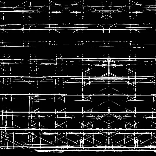Textura Abstractă Grunge Tapet Alb Negru — Vector de stoc