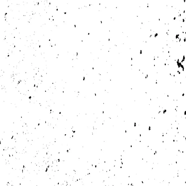 Distressed Pattern Black White Texture — Stock Vector