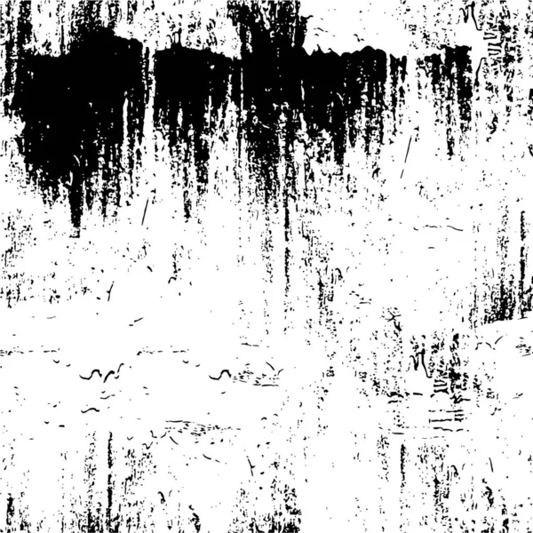 Patrón Angustiado Textura Blanco Negro — Archivo Imágenes Vectoriales