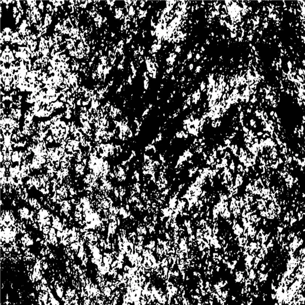 Distressed Muster Schwarz Weißer Textur — Stockvektor