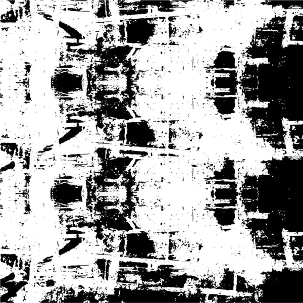Soyut Arkaplan Monokrom Dokusu Siyah Beyaz Desenli Arkaplan — Stok Vektör
