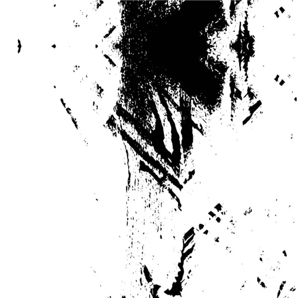 Абстрактний Чорно Білий Текстурований Фон — стоковий вектор