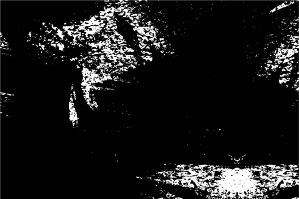 Абстрактный Черно Белый Текстурированный Фон — стоковый вектор