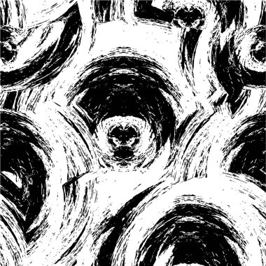 Beyaz ve siyah tonlarda kusursuz soyut desen