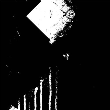 Soyut grunge arkaplanı. Monokrom dokusu. Siyah ve beyaz desenli arkaplan        