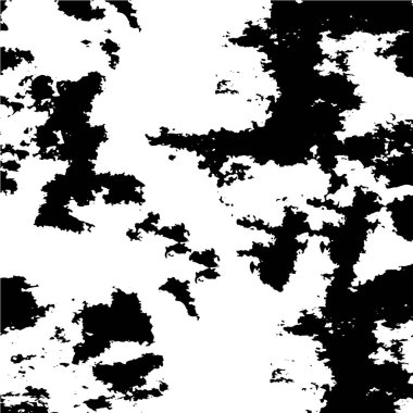 Çizik ve çiziklerle dolu siyah beyaz bir arka plan. soyut vektör illüstrasyonu.        