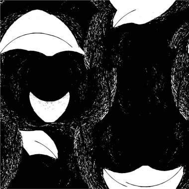 Soyut grunge arkaplanı. Monokrom dokusu. Siyah ve beyaz desenli arkaplan            