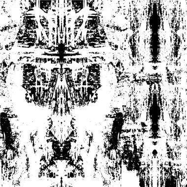 Soyut grunge arkaplanı. Monokrom dokusu. Siyah ve beyaz desenli arkaplan            