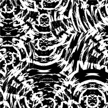 Vektör çizimi. Soyut siyah beyaz arkaplan. 