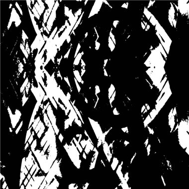 Vektör çizimi. Soyut siyah beyaz arkaplan. 