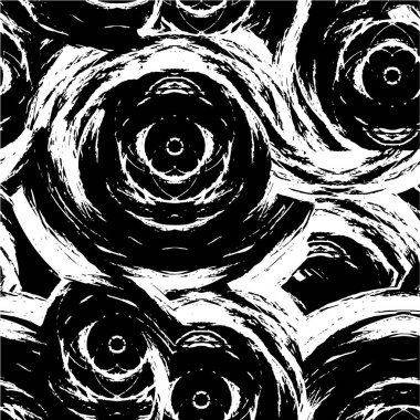 Vektör çizimi. Soyut siyah beyaz arkaplan. 