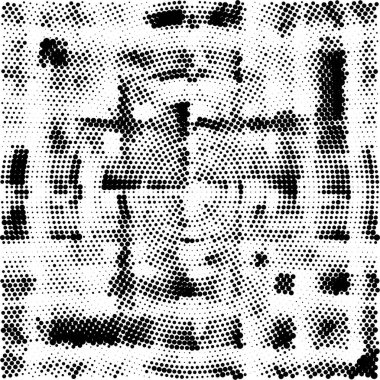 Vektör çizimi. Soyut siyah beyaz arkaplan. 