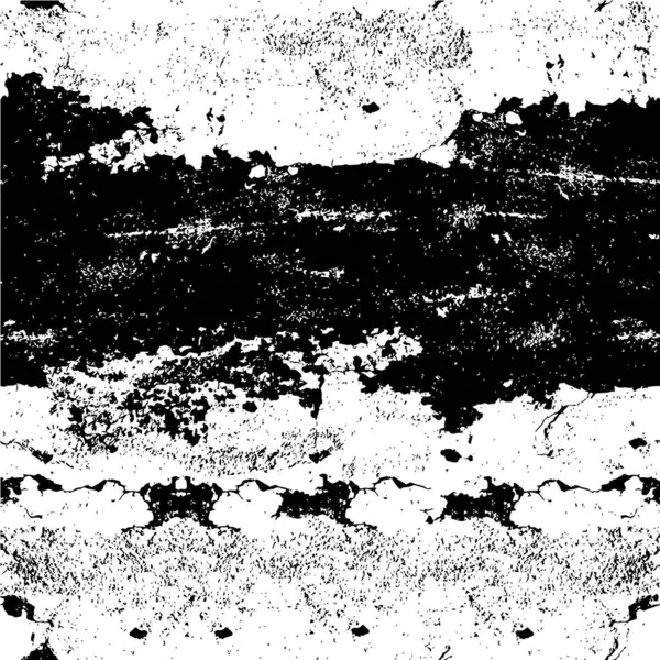 Abstraktní Černobílé Texturované Pozadí — Stockový vektor