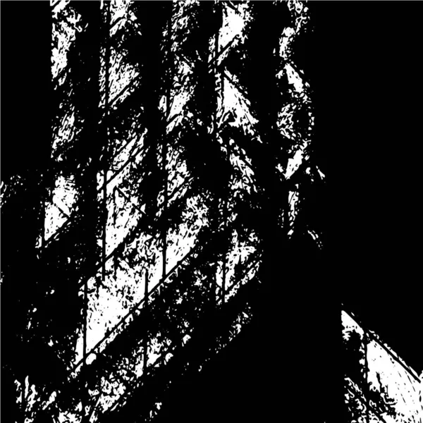 Abstrakte Schwarz Weiß Strukturierten Hintergrund — Stockvektor