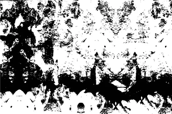 抽象的な背景 黒と白のトーン効果を含むモノクロの質感 — ストックベクタ