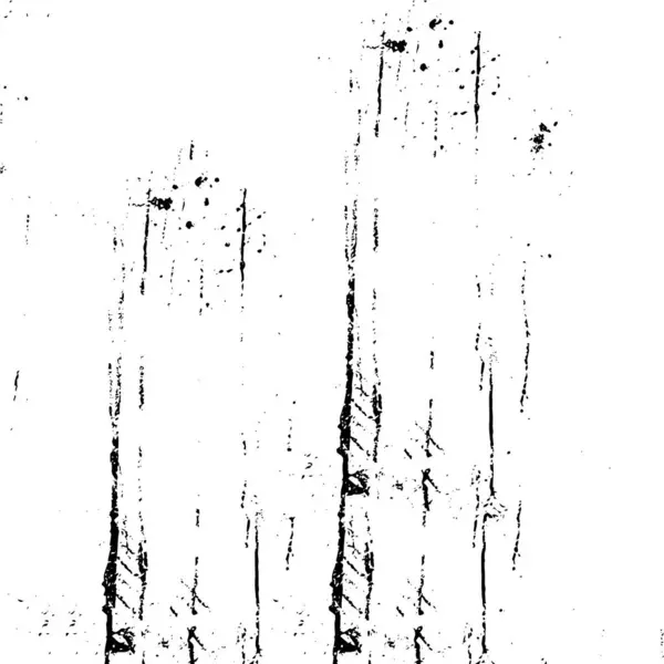 Fondo Angustiado Textura Blanco Negro Con Arañazos Líneas Ilustración Vector — Archivo Imágenes Vectoriales
