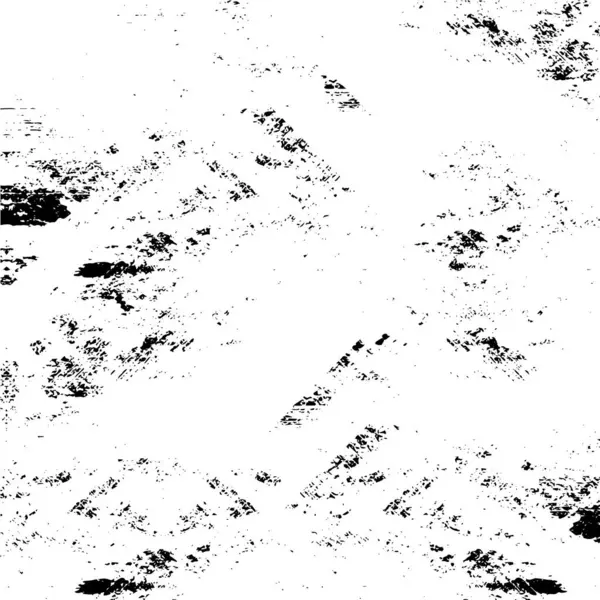 Fondo Angustiado Textura Blanco Negro Con Arañazos Líneas Ilustración Vector — Archivo Imágenes Vectoriales