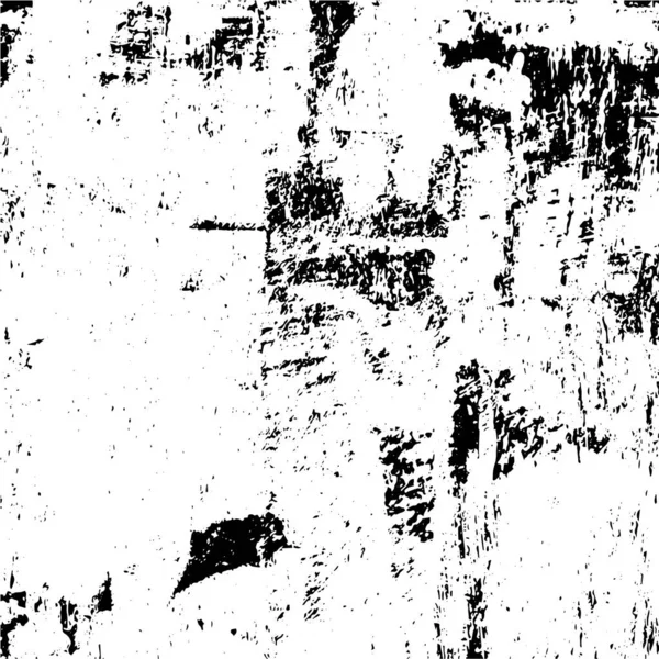 Abstraktní Malba Kartáčkem Černý Bílý Povrch — Stockový vektor