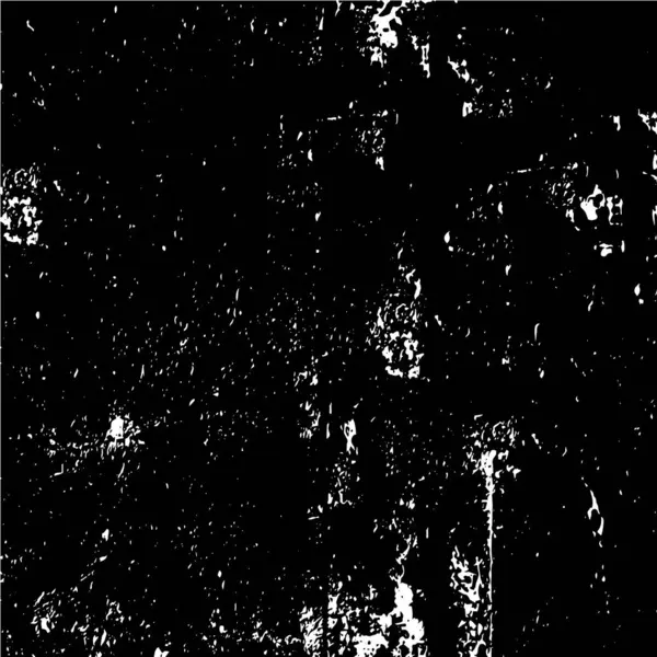 Encre Pinceau Peinture Abstraite Surface Noire Blanche — Image vectorielle