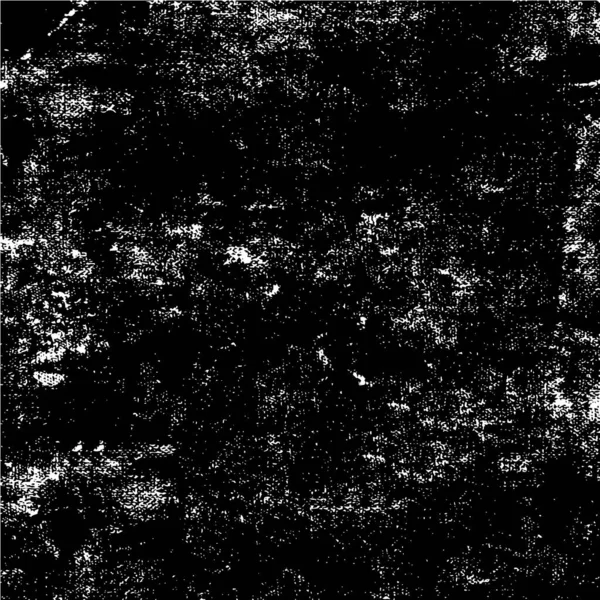 Encre Pinceau Peinture Abstraite Surface Noire Blanche — Image vectorielle
