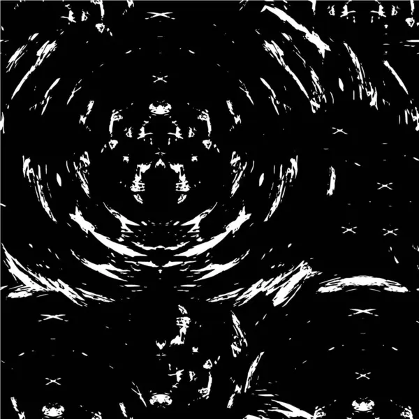 Black White Grunge Texture Background — Stock Vector