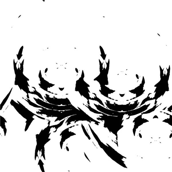 Abstraktní Černobílé Grunge Pozadí — Stockový vektor