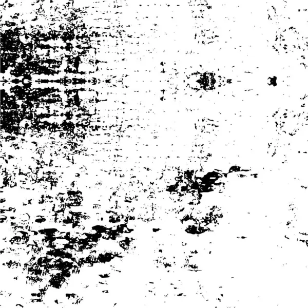 Zmartwiona Struktura Nakładki Abstrakcyjne Tło Tekstura Monochromatyczna — Wektor stockowy