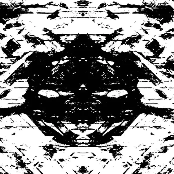 Texture Superposition Affligée Fond Abstrait Texture Monochrome — Image vectorielle