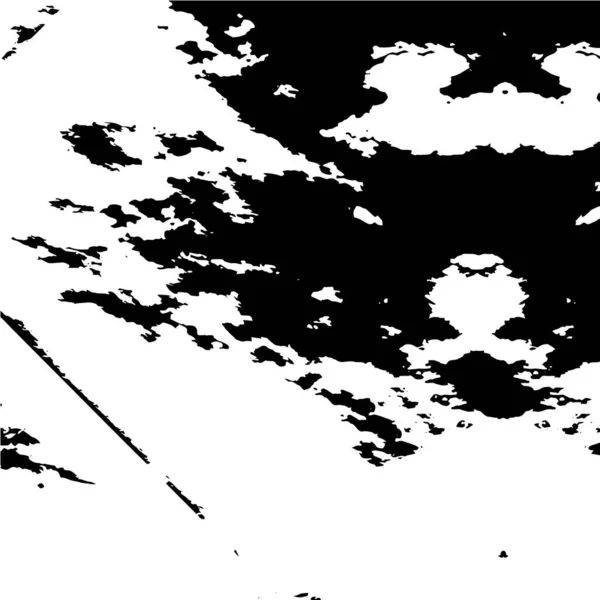 Czerń Biel Abstrakcyjne Tło Abstrakcyjna Faktura Grunge — Wektor stockowy