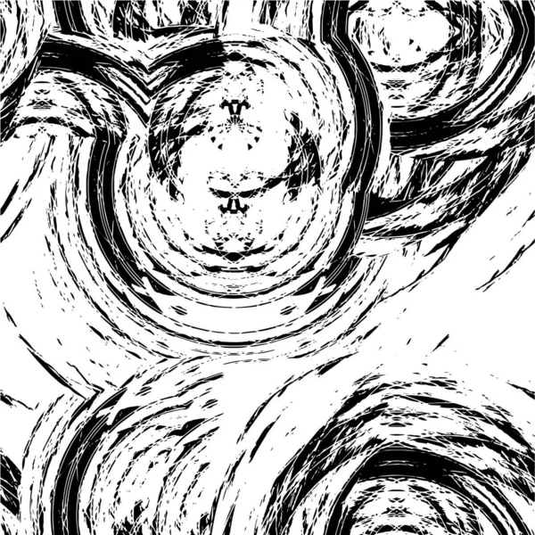 Абстрактный Гранж Фон Дизайн Абстрактная Монохромная Текстура — стоковый вектор